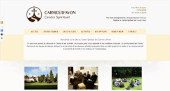 Desktop Screenshot of centrespirituel-avon.org